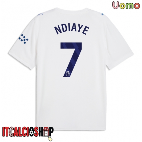 Manchester City Iliman Ndiaye #7 Terza Maglia 2026-27 Manica Corta